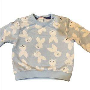 Blue 2 piece outfit. Perfect for Easter. Smoke free home. Size 12 mo. See closet